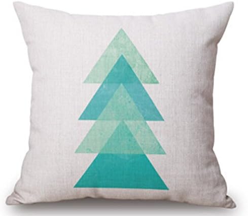 Feather Arrow Magic squares Cotton Linen Throw Pillow Case Cushion Cover Home Sofa Decorative 18 X 18 Inch (5)