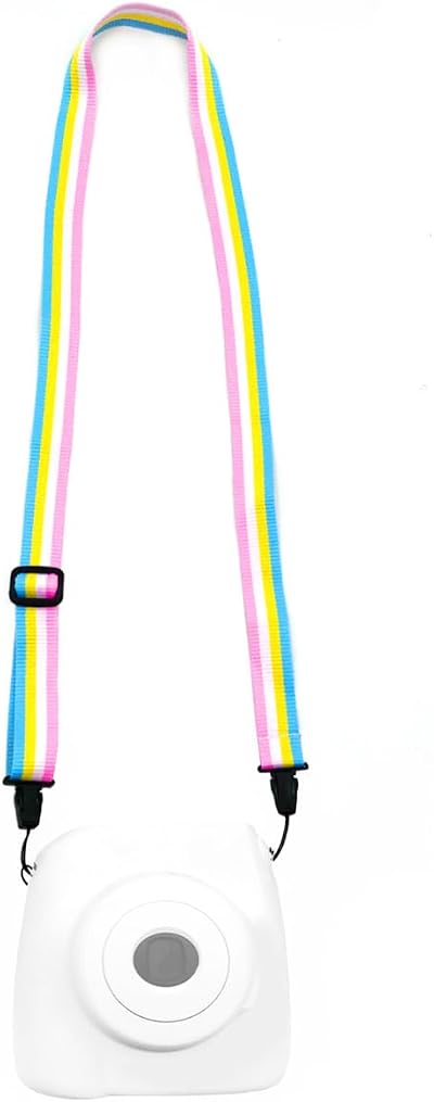 YMTHamaz3 Kids Camera Neck Shoulder Strap Colorful Soft Cotton