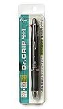 Pilot Dr. Grip 41 4 Color 0.5 mm Ballpoint Multi Pen 0.5 mm Pencil - Series I - Gray Body