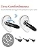 300H Standby Bluetooth Earpiece with Mic, Yuwiss Wireless Cell Phones Car Headset with 20 Hours Hands-free Call for iPhone Samsung All Smart Phones (Black)