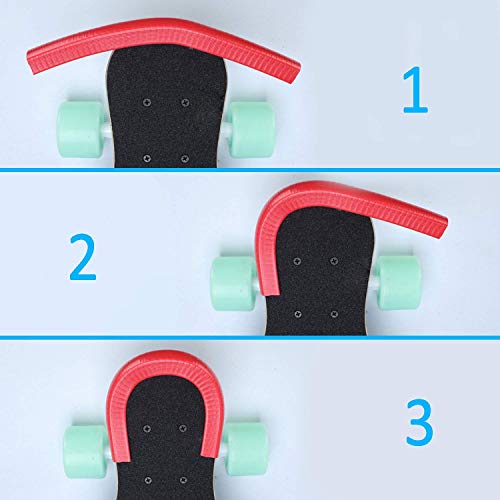 ZUEXT Skateboard Deck Guards Protector, Longboard Deck Edge Protection