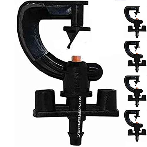 microaspersor 180º for Irrigation Agricola and Irrigation in Jardineria. microaspersor 180º with 73 To 125 LH FLOW RATE and Radio Range 1.7 Meters. Micro Sprinkler
