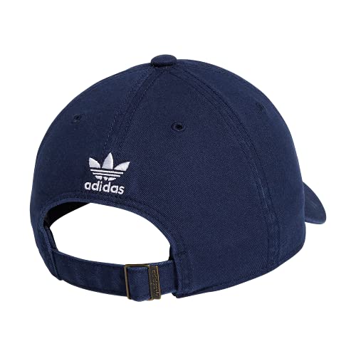 adidas Originals Men's Relaxed Fit Strapback Hat, Collegiate Navy