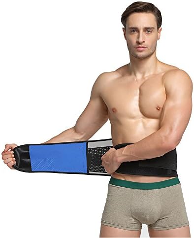 Elastic Waist Trimmer for Weight Loss &amp; Fat Burner with Waist Trainer Belt - Adjustable Waist Trimmer from Habom (M)