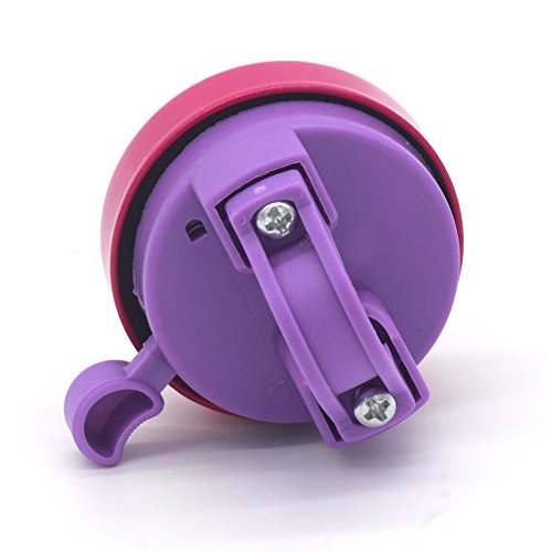 EONMIR Kids Bike Girl's Bicycle Bells,Toddler Bike Parts,Bike Horn Accessory Flowers(Purple) - Thumbnail 3