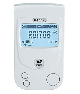 Amazon.com: RADEX RD1706 - Detector de radiación de doble ...