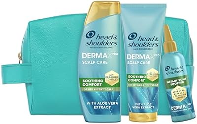 H&S DermaXPro Champú Anticaspa, Acondicionador y Tratamiento 300+220+145ml