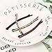 JETEHO 4 pcs Curved Jumbo Bobby Pins Tortoise Bobby Pins