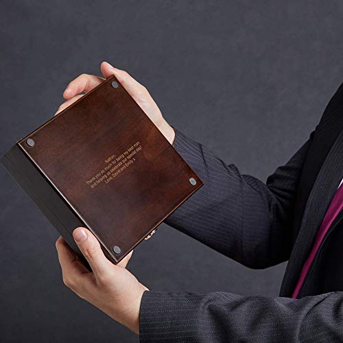Personalized-Age-Only-Matters-Hip-Flask-Set-Unique-40th-50th-60th-Birthday-Gift-Whiskey-Gifts-for-Men-Engraved-Vegan-Leather-6oz-Alcoholic-Drink-Container-With-2-Cups-and-Funnel