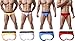 yuyangdpb Men's Sexy Underwear Jockstrap Comfort Supporter Briefs 7 Pack Medium