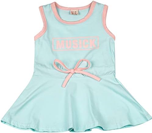 ICABLE Baby Girls Cotton Blend Knee Length Frock