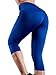 Neleus Women's Tummy Control High Waist Capri Leggings Yoga Pants with Pockets