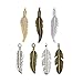 iloveDIYbeads 105pcs Craft Supplies Dream Catcher Feather Wing Charms Pendants for Jewelry Making Findings Accessory for DIY Bracelet Necklace (M241)