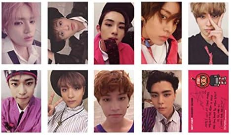 jinwang Pragmatic NCT Mini Card Photo Cards Taeil Young, Johnny, Taeyong Yuta, Kun Brown Doyoung, Jaehyun WinWin, WoO, Lucas, Mark, Renjun, Jeno Haechan(None Picture Color)