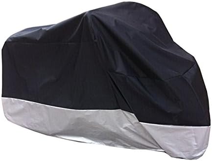 HANSWD Motorcycle Dust Cover Waterproof Uv Cover for Yamaha Kawasaki Universal