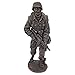 Design Toscano QS61 Salute to Our Heroes Military Soldier Statue, bronze