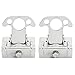 PILOT Stainless Steel Truck Clamps Tie Down Anchor Bed Lip Mount (2 Anchors)