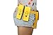 xcoser Badgirl Belt Yellow Deluxe PU Holster Pouches Cosplay Costume Accessory