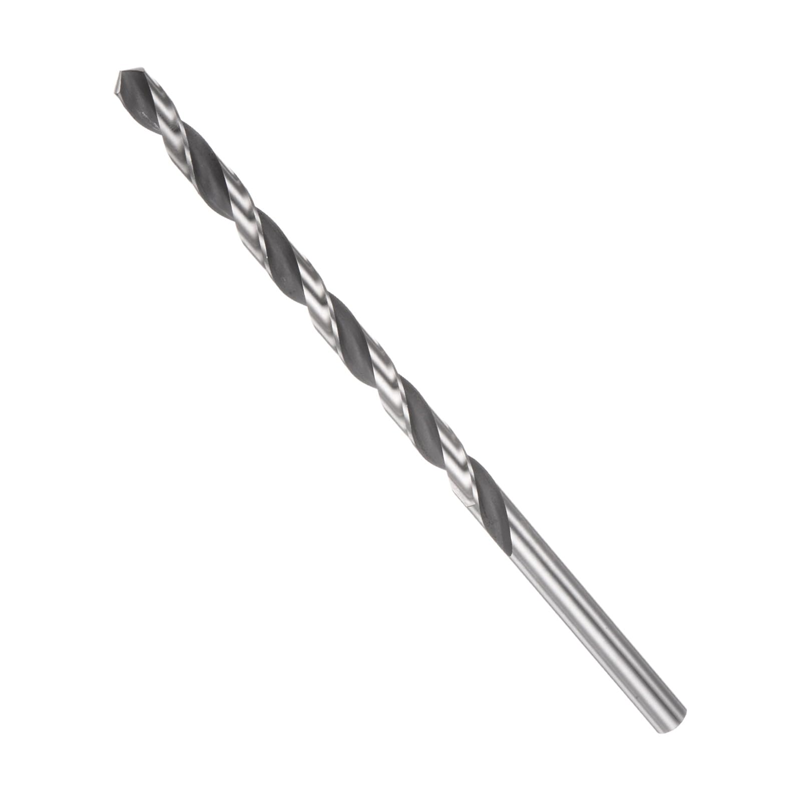 CoCud Twist Drill Bit, 9 mm Cutting Diameter, 0.35" Shank 7.9" Length, High-Speed Steel Black Oxide Extended Straight Jobber Drill Bit Set (Application: Metal Wood Plastic), 1-Pieces