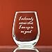 National Etching Mischief Managed Wine Glass Set (11oz Stemless)