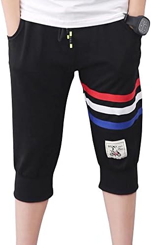 Wxian Boy's Sport Running Knitted Shorts
