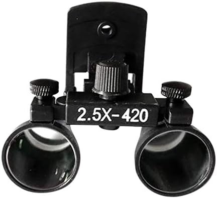 BONEW USA 2.5X420mm Surgical Medical Binocular Clip Loupes DY-109 Lab Head Magnifier