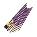50 All Purpose Paint Brush Value Pack - Great with Acrylic, Oil, Watercolor, Gouache