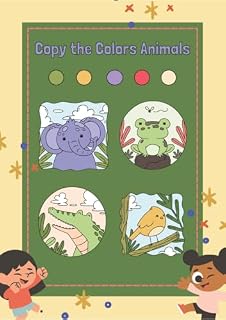 Livro Copy the Colors Animals