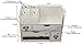 Adjustable White Washed Vintage Rustic Wooden Office Desk Organizer & Mail Rack for Desktop, Tabletop, or Counter - Distressed Wood Storage Shelf Rack-for Office Supplies, Desk Accessories, or Mail