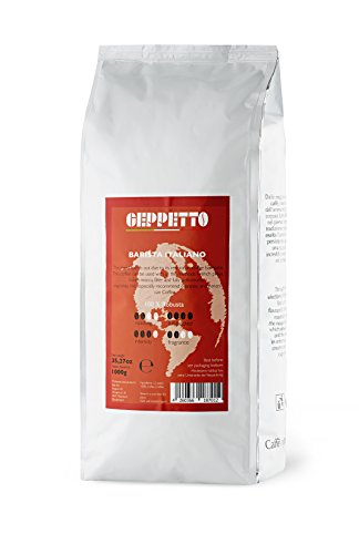 GEPPETTO Barista Italiano 100% Robusta Kaffeebohnen 1kg, italienischer Caffè – Bild 3