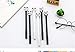 12pcs 0.5mm Cute Kawaii Animal Panda Pens Black Ink Gel Pens Fine Point Roller Pens (White)