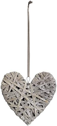 Medium Hanging Wooden Heart Door Wall Art Home Decor 2614
