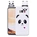 DAMONDY Galaxy S8 Case,3D Cute Cartoon Animals Pattern Soft Silicone Gel Slim Design Rubber Thin Protective Cover Phone Case for Samsung Galaxy S8 (2017)-White Panda
