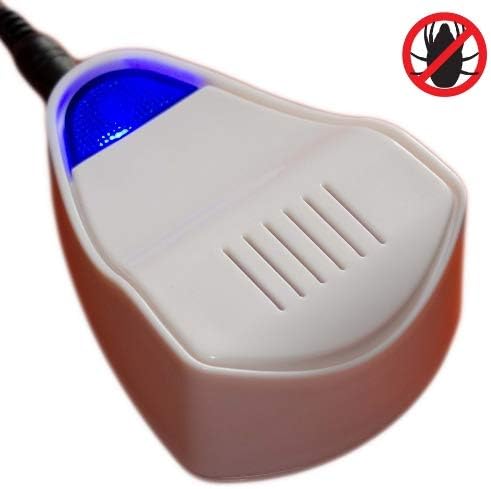 Evanmore Dust Mite Controller Plug In Ultrasonic Repeller Repellent Reduce Asthma Allergies Eczema Symptoms Dustmite Killer 100% Safe Non Toxic Chemical-Free (EU 2 pin plug)