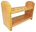 Sciencent Wooden Test Tube Rack Stand, 12 Test Tube Holding Capacity, Holes Measuring 22 mm Dia