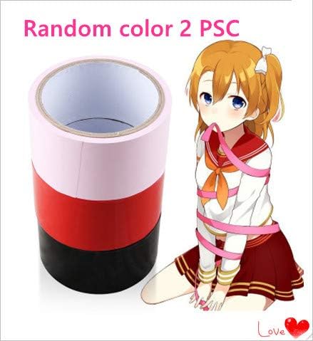 Static Electricity Dustproof Tape for Couples - 780 Inch Long - 2.0 Inch Wide (Random Color 2 PSC)