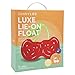 Sunnylife Luxury Adult Inflatable Pool Float Lie Down Beach Toy - Cherry Red