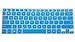 CaseBuy Semi-Blue Backlit Ultra Thin Soft Silicone Gel Keyboard Protector Skin Cover for 11.6-Inch ASUS VivoBook UX21E UX21E-DH71 UX21E-DH52 UX21E-XH7 Q200E Q200E-BCL0803E S200E X200CA X200MA K200MA X202E X202E-DH31T X205T X205TA F202E F202E-CT148H F200MA F200LA Transformer Book Trio TX201LA T200TA TAICHI 21 US Version