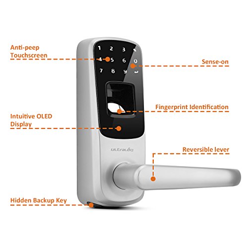 Ultraloq-UL3-Fingerprint-Touchscreen-Keyless-Door-Lock-with-Intuitive-OLED-Display