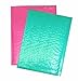 20 -6x9 Assorted Hot Pink & Teal Poly Bubble Mailers