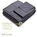 YnM Exclusive Cotton Duvet Cover for Weighted Blankets with 16 Strings (Navy, 48