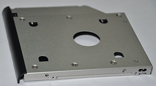 Deyoung 2nd HDD SSD Hard Drive Caddy Adapter for HP Elitebook 2530p 2540p with Matched Bezel