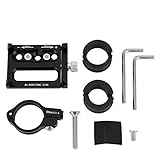 Bicycle Holder, Adjustable Lightweight Bike Cradle Clamp Handlebar Phone Bracket with Install Fittings for Motorcycles Road Bikes Handlebar Dia 31.8mm