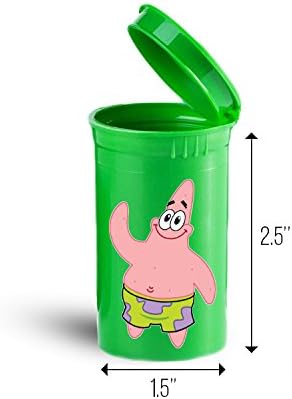 SpongeBob SquarePants Cartoon Drug Case, Pill Organizer Box ID 3205G