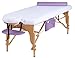 SierraComfort All Inclusive Portable Massage Table, Purple