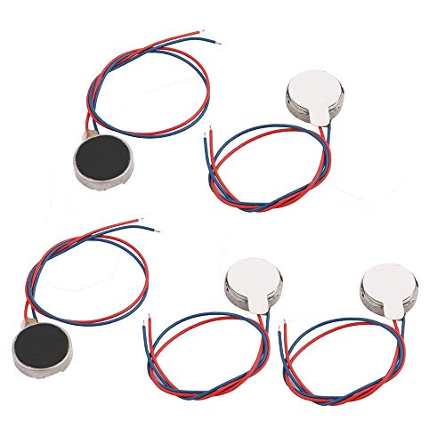 tatoko 10x2.7mm Mini Vibration Motor DC 3V 12000rpm Flat Coin Button-Type Micro DC Vibrating Motor for Mobile Phone Tablet Household Appliances 15pcs - Thumbnail 2