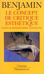 Le  concept de critique esthétique dans le romantisme allemand