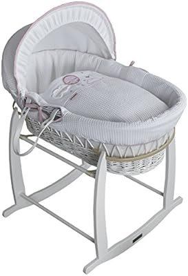 clair de lune over the moon moses basket