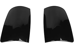 Voodonala Tail Light Cover for Dodge RAM 2009-2017, Smoke Black Rear Light Trim Guards Tint