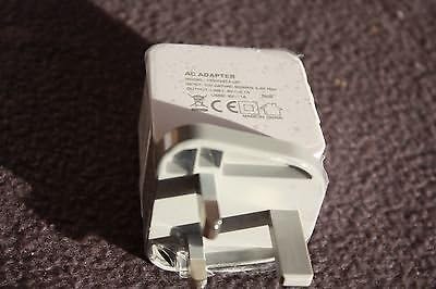 NEW YUBI POWER UE TO 2 PORT USB TRAVEL WALL ADAPTER UK TRAVEL 240VAC